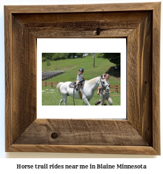 horse trail rides near me in Blaine, Minnesota